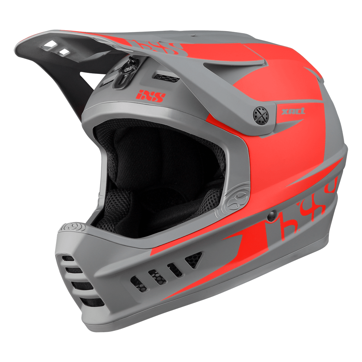XACT Evo Fullface-Helm - Red-Graphite