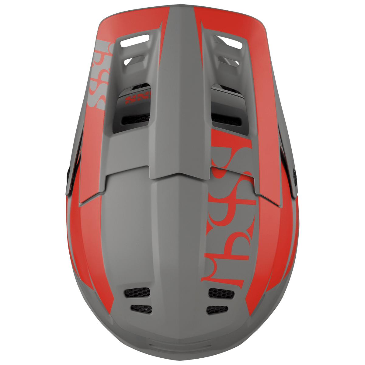 XACT Evo Fullface-Helm - Red-Graphite