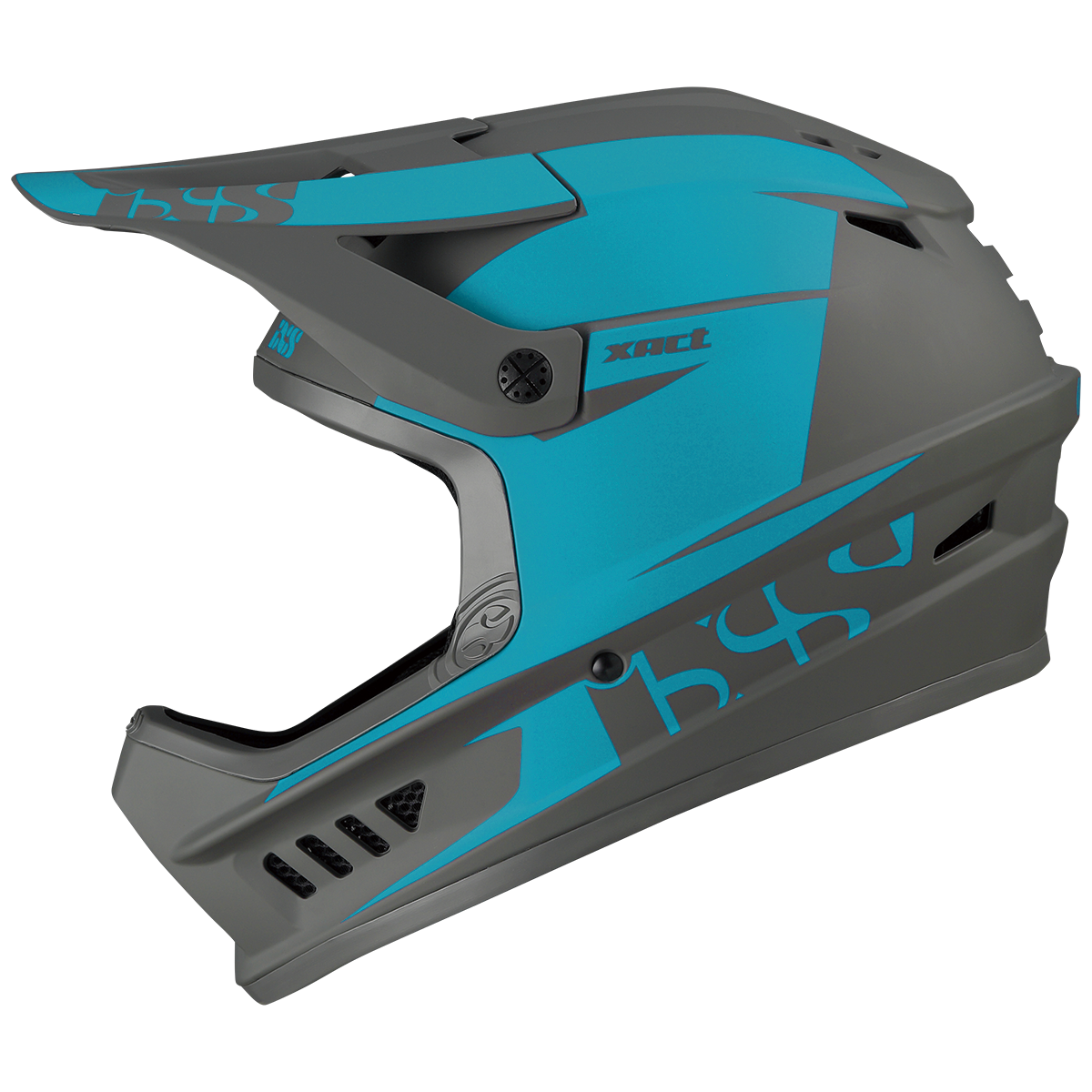 XACT Evo Fullface-Helm - Lagoon / Graphite iXS