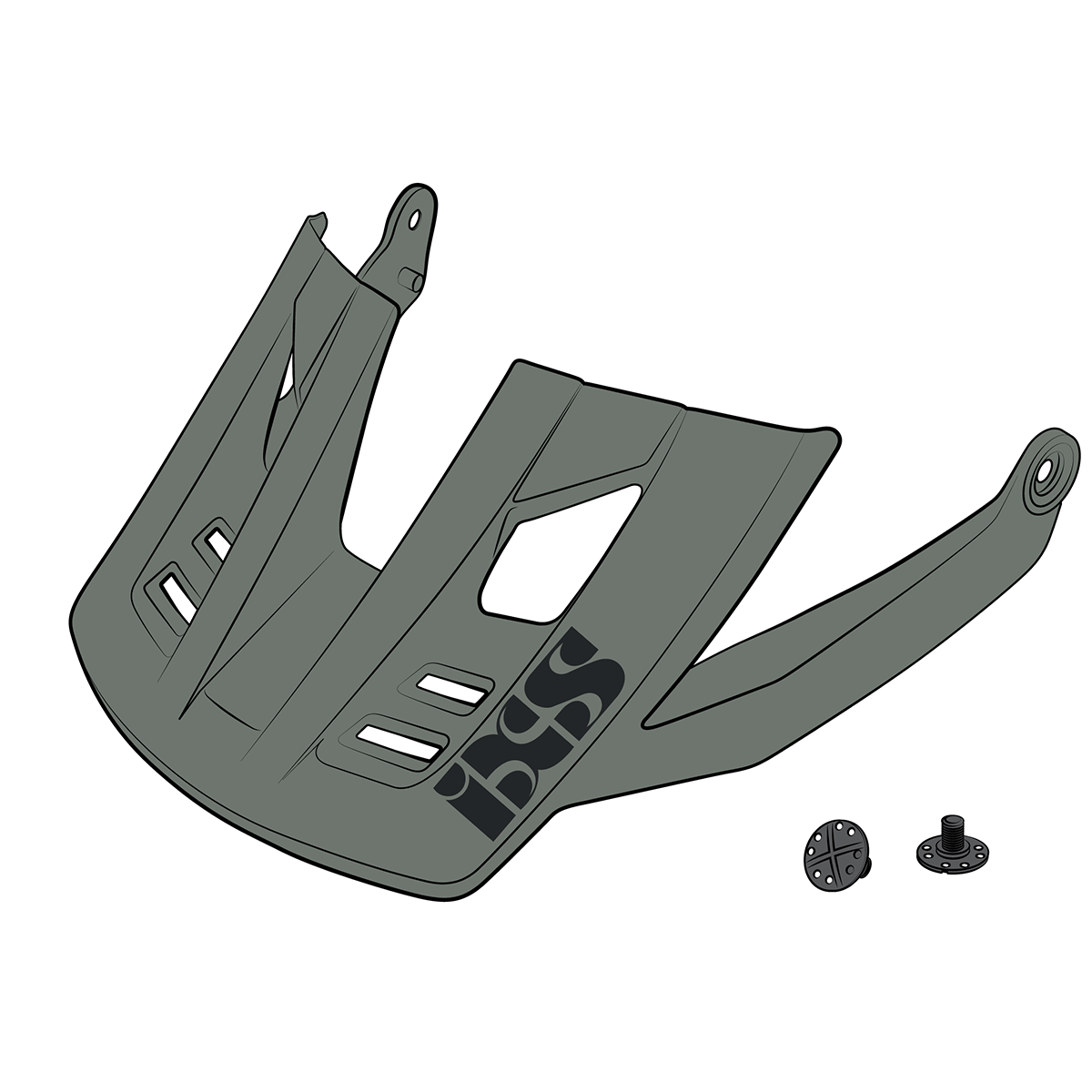 Visier + Pins Trigger FF graphite