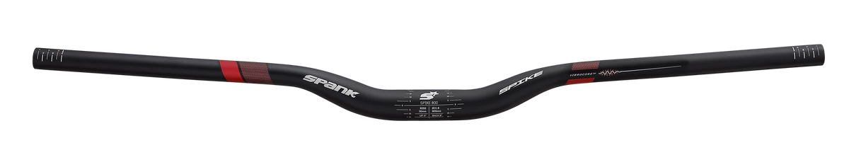 Spike 800 Race VIBRO CORE XGT 800 mm 31.8 mm - black/red Spank