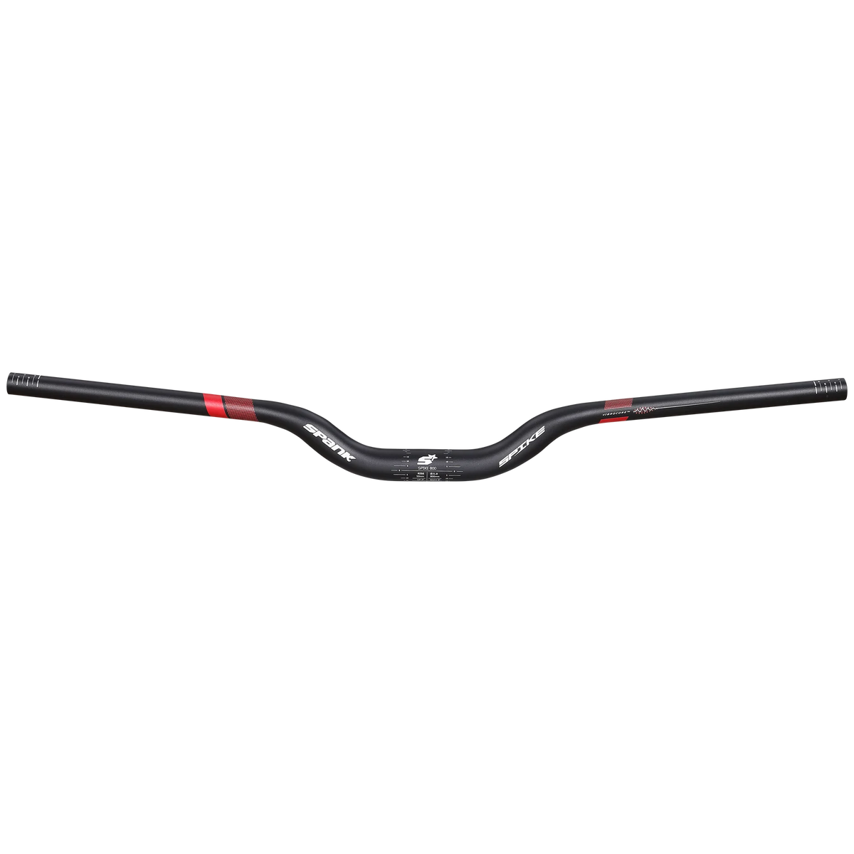 Spike 800 Race VIBRO CORE XGT 800 mm 31.8 mm - black/red Spank