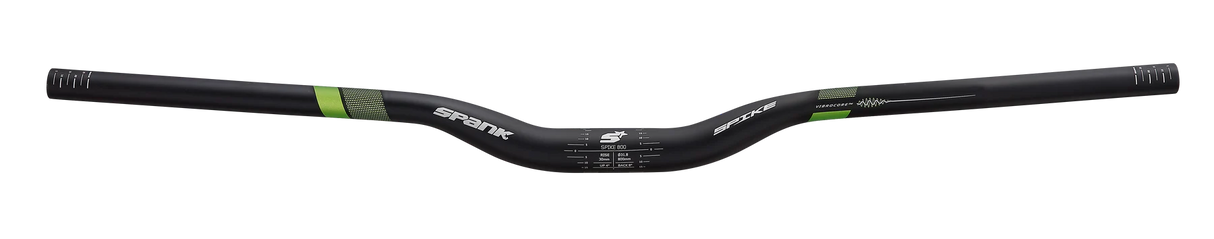 Spike 800 Race VIBRO CORE XGT 800 mm 31.8 mm - black/green Spank