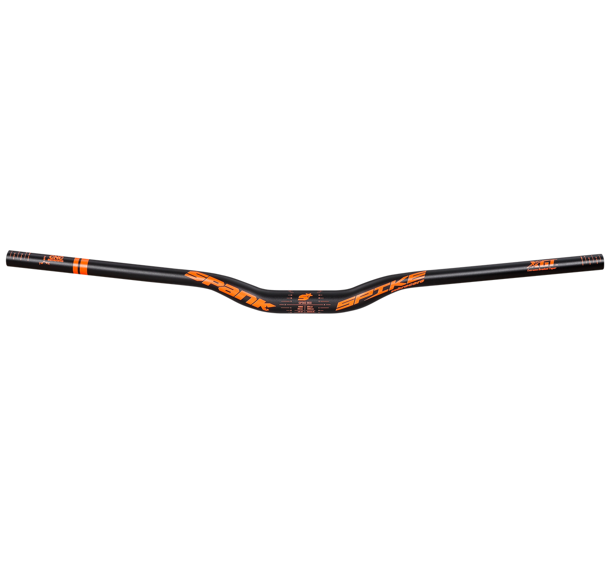 Spank Spike 800 Race Vibrocore - Schwarz/Orange