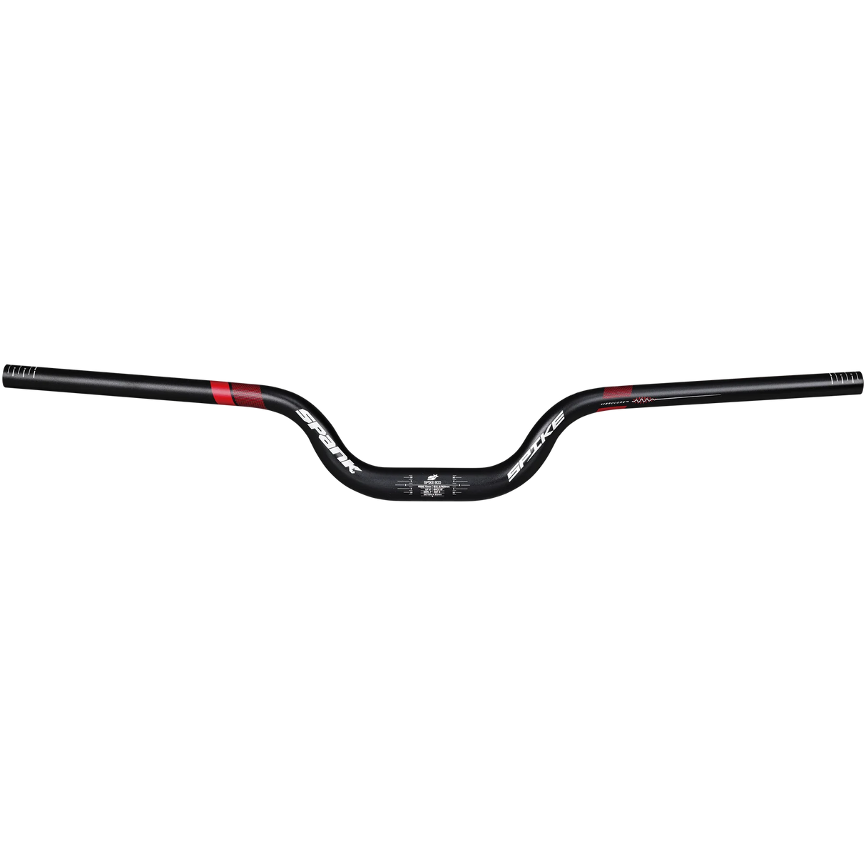 Spike 800 Race VIBRO CORE XGT 800 mm 31.8 mm - black/red Spank