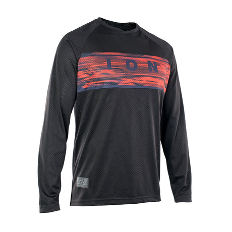 Tee LS Scrub 2.0 - Langarm Trikot - Schwarz/Rot