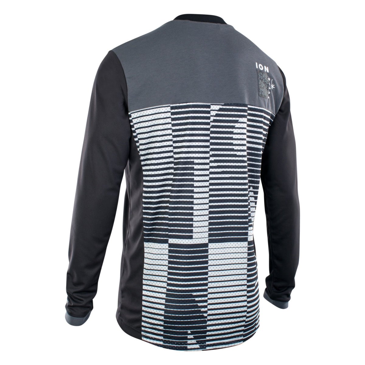 Scrub Mesh_ine - Langarm Trikot - Schwarz/Weiß