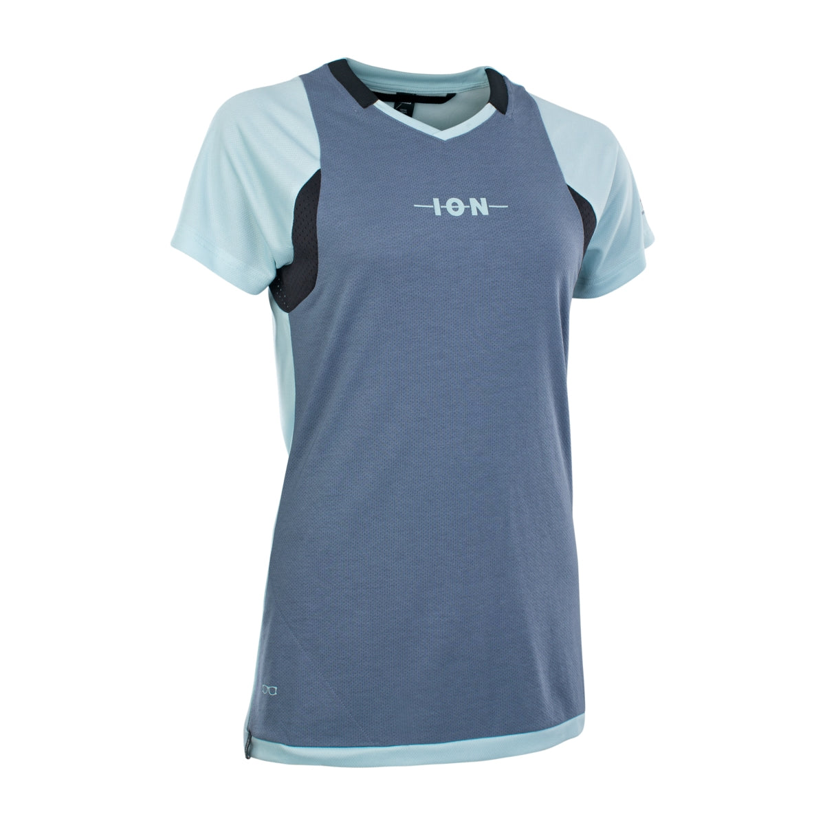 Tee SS Scrub AMP WMS - Damen Trikot - Gusty Blue - Hellblau/Blau