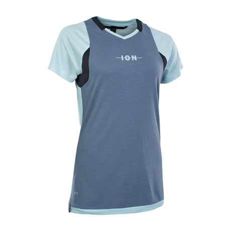Tee SS Scrub AMP WMS - Damen Trikot - Gusty Blue - Hellblau/Blau
