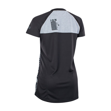 Tee SS Scrub AMP Mesh_ine - Damen Trikot - Schwarz/Grau/Weiß