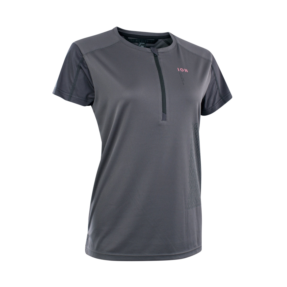 Tee Half Zip SS Traze VENT WMS- Damen Trikot - Grau