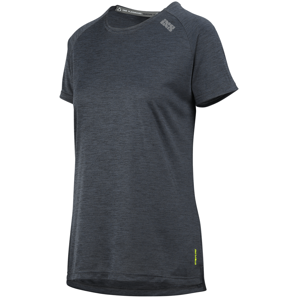 Flow X Damen Kurzarm Trikot - Schwarz iXS