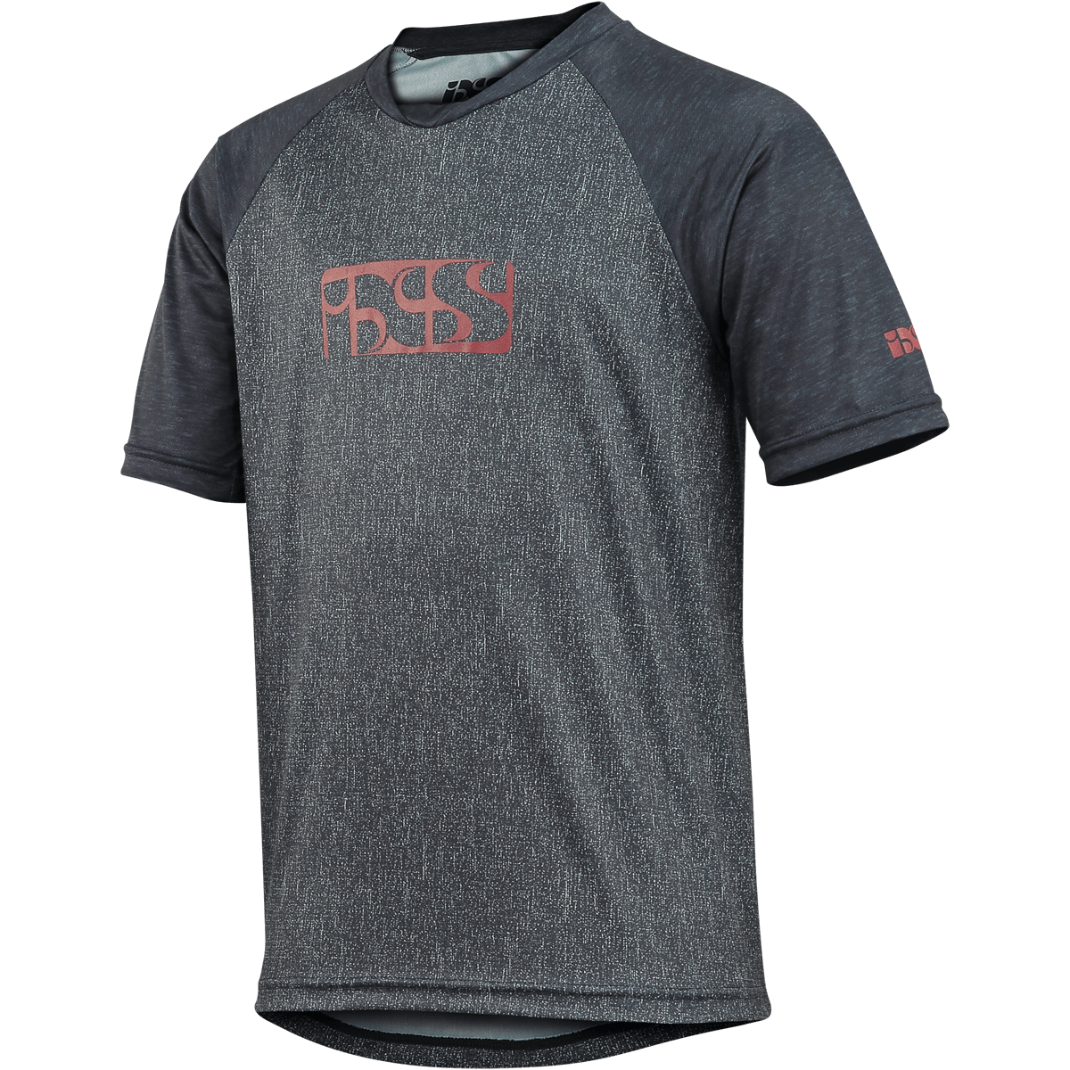 Flow Kinder Trikot - Graphit/Schwarz iXS