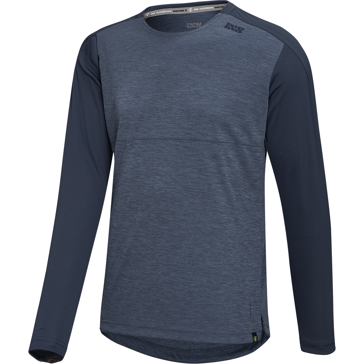 Flow X Long Sleeve Jersey - Storm-Marine iXS