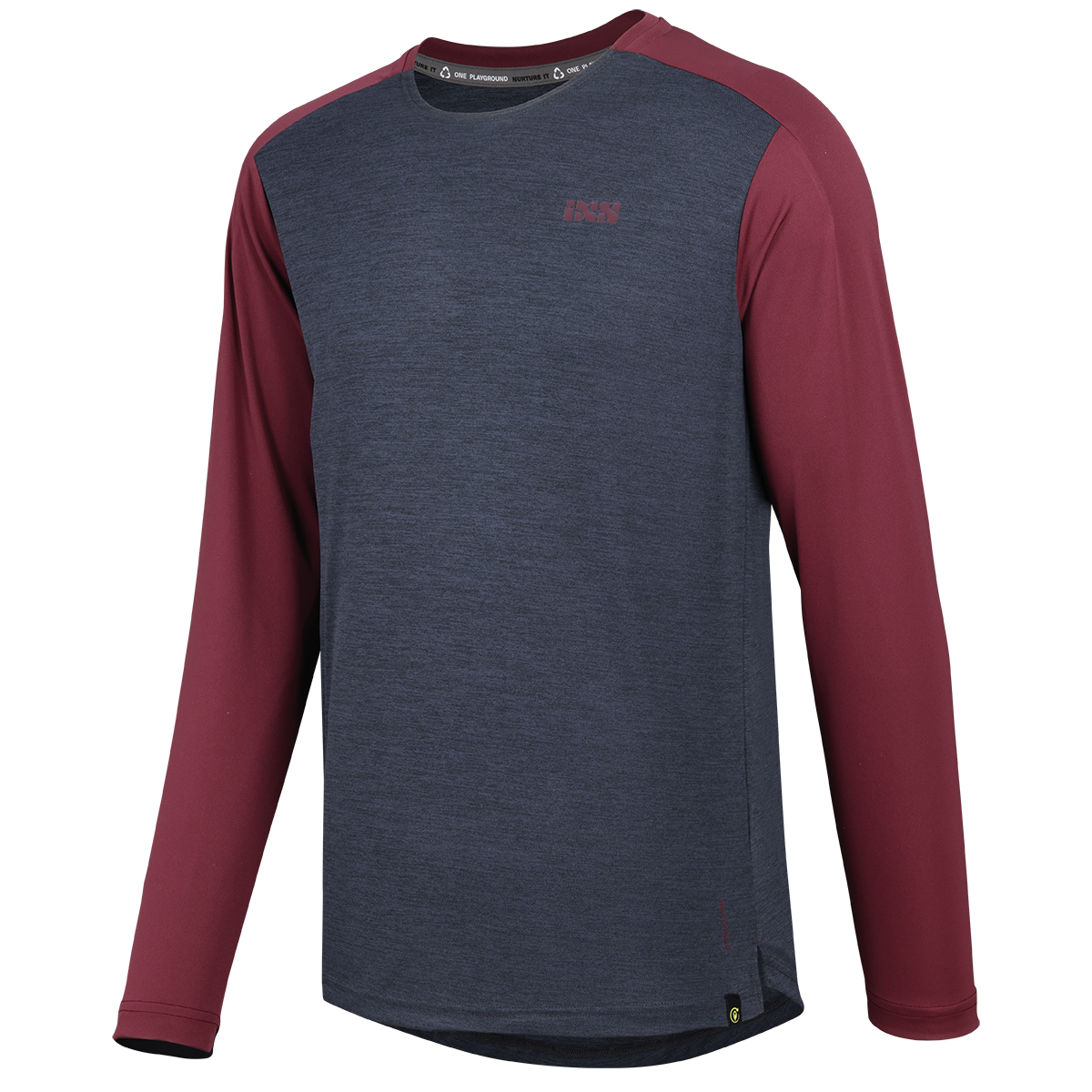 Flow X Kids long sleeve Jersey raisin solid-black iXS