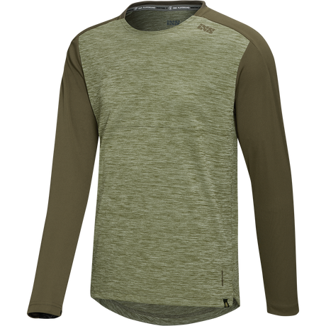 Flow X Long Sleeve Jersey - Olive-Dark Olive