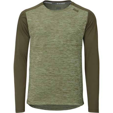 Flow X Long Sleeve Jersey - Olive-Dark Olive