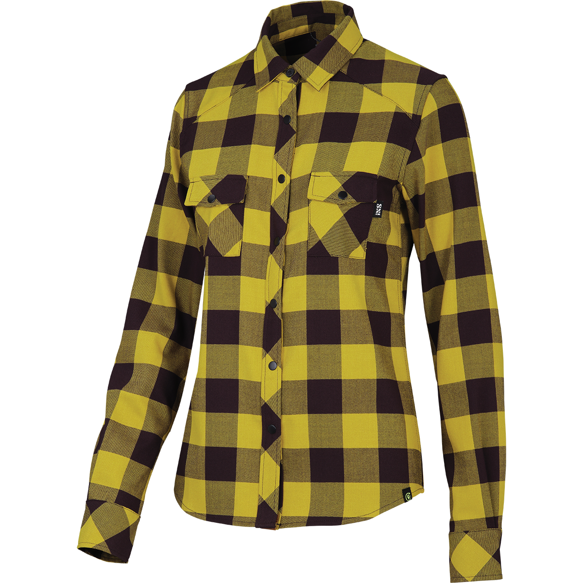Carve Digger Womens Shirt - Acacia / Black iXS