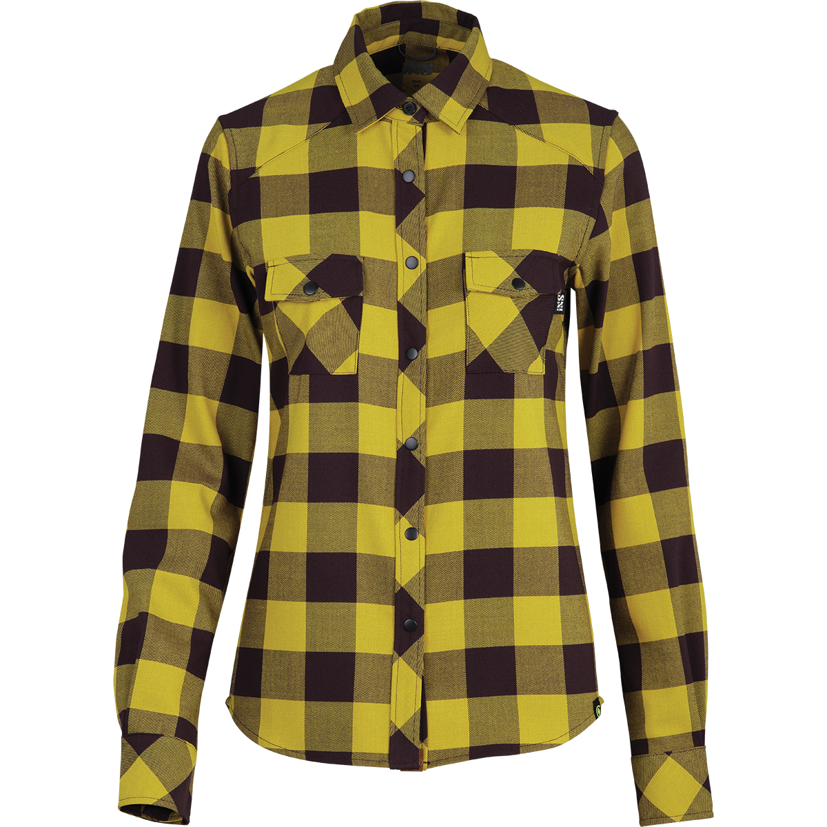 Carve Digger Womens Shirt - Acacia / Black iXS