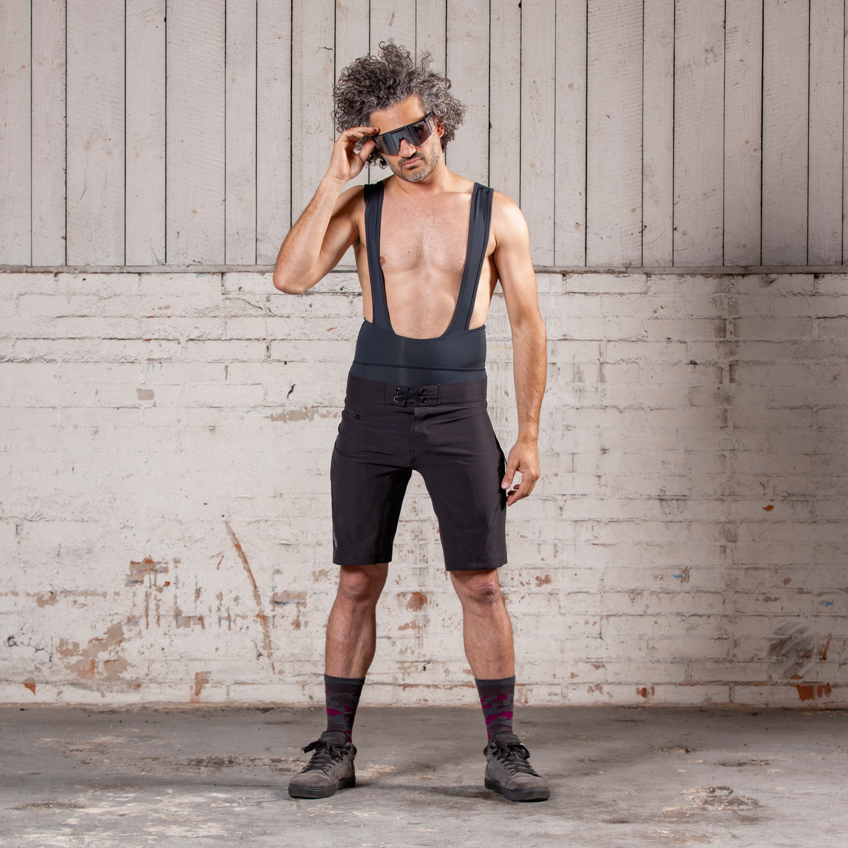 Flow XTG Bib Shorts anthrazit iXS