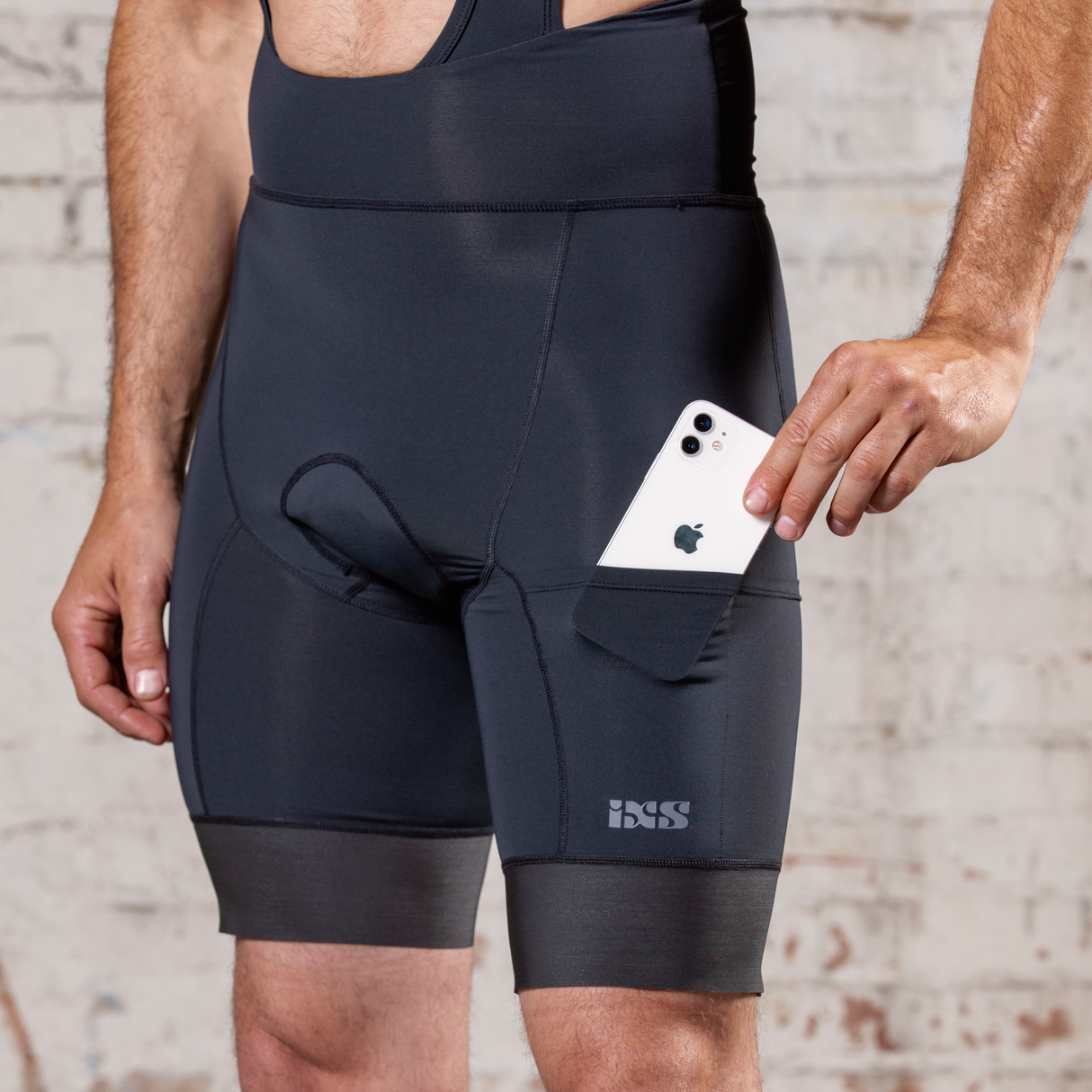 Flow XTG Bib Shorts anthrazit iXS