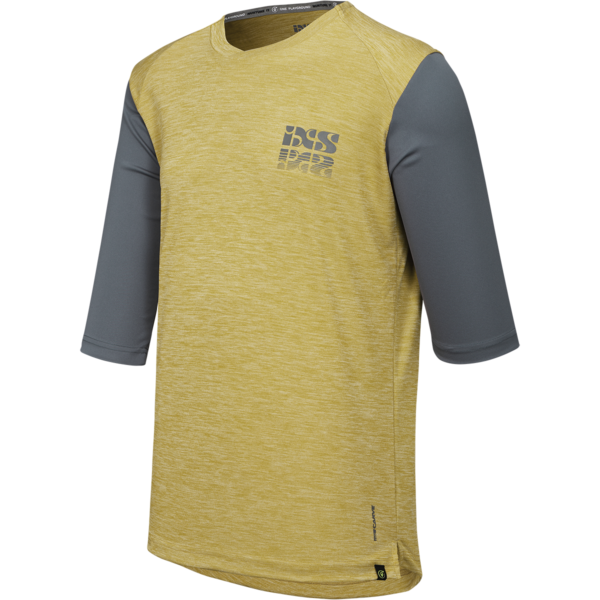 Carve X 3/4 Jersey - Acacia / Charcoal