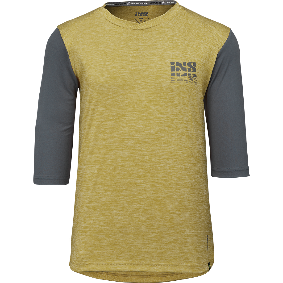 Carve X 3/4 Jersey - Acacia / Charcoal