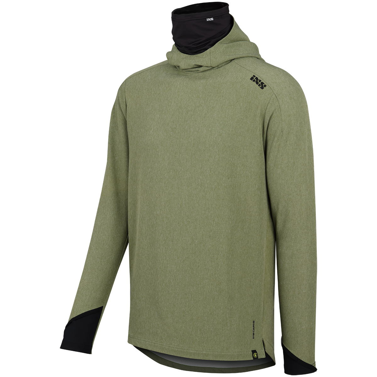 Carve Digger Hooded Jersey olive iXS