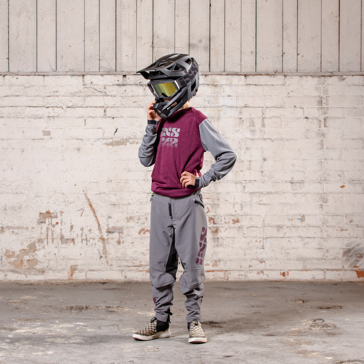 Trigger Kids Hose - Graphite/Black iXS