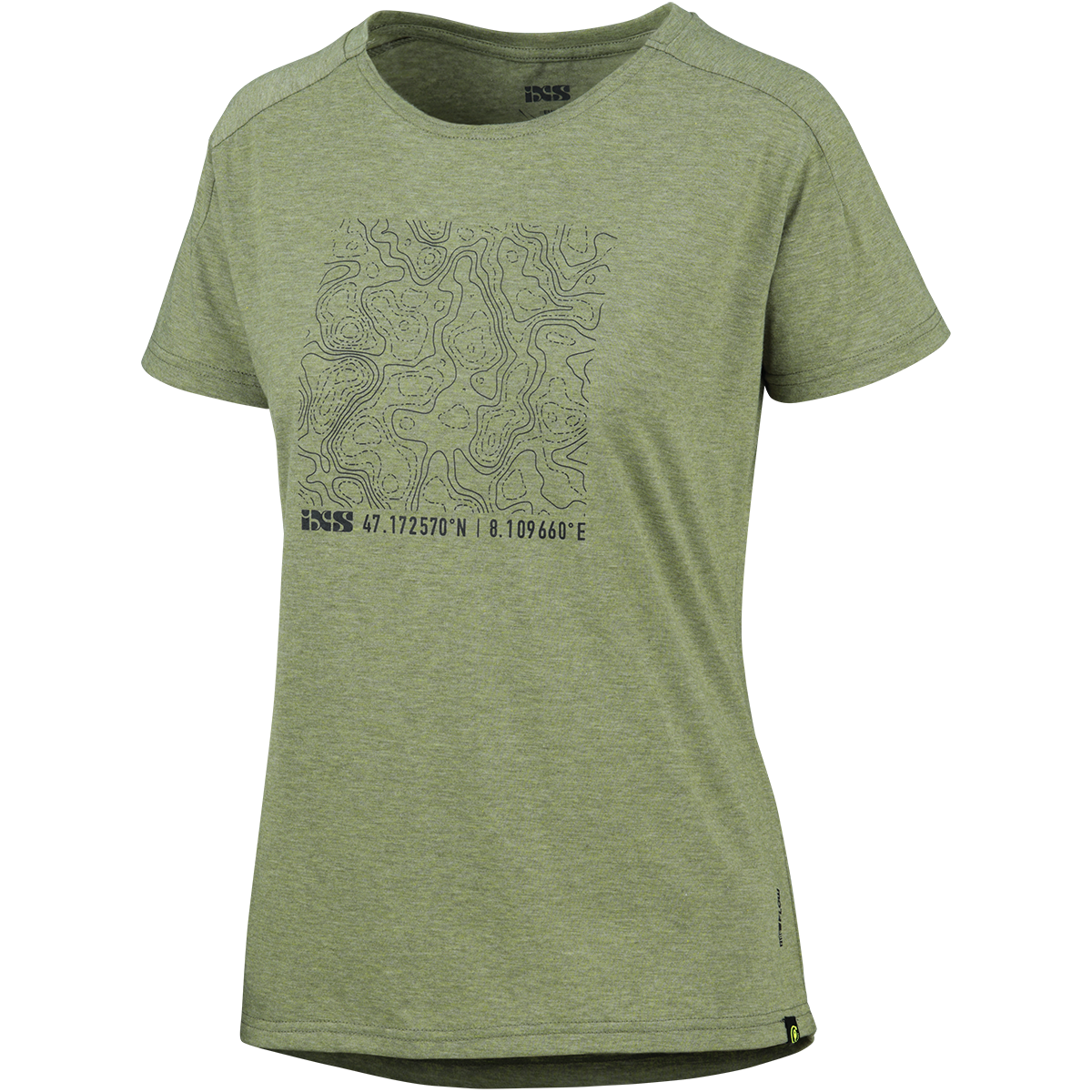 Flow Kids Tech Tee Contour Girls olive iXS
