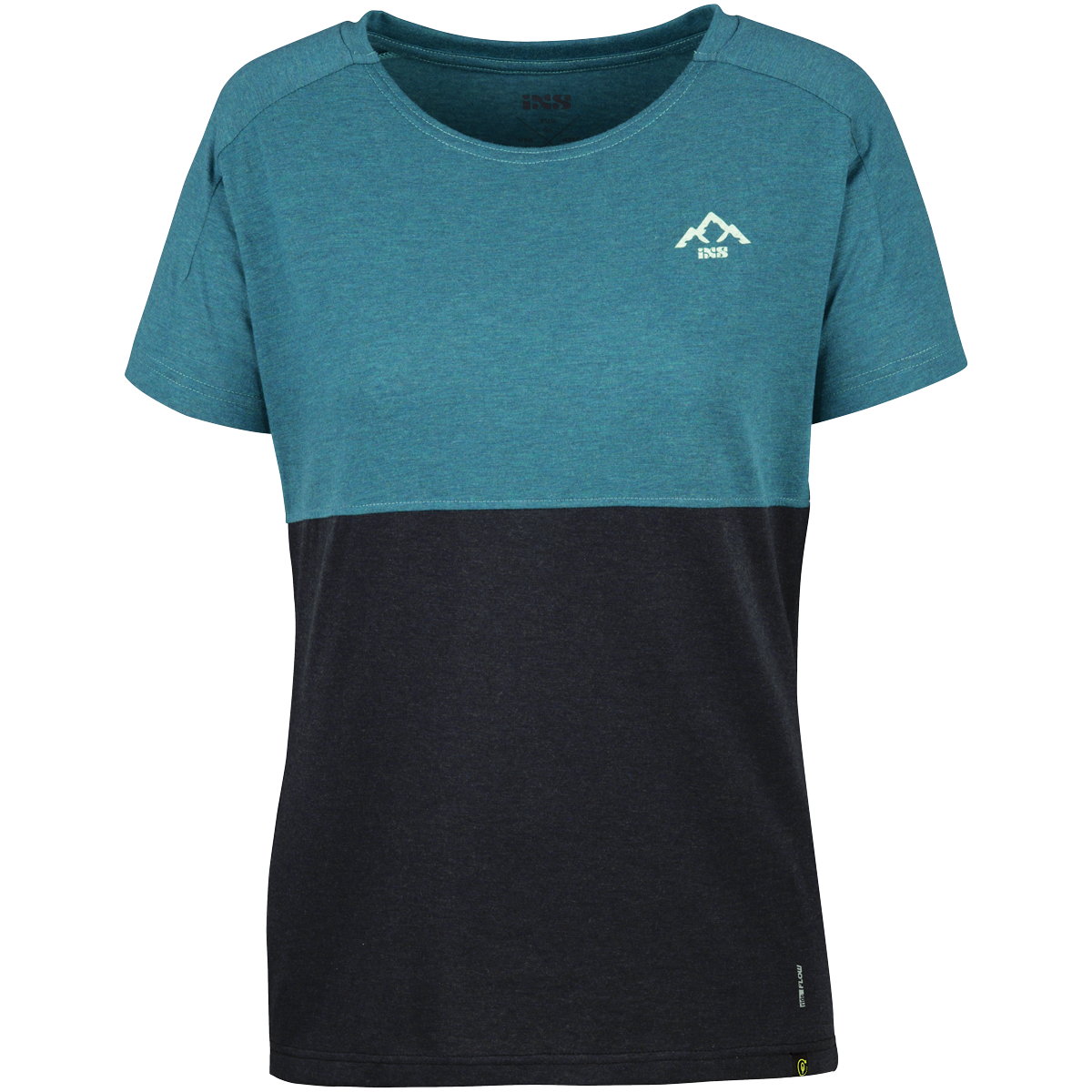 Flow Women Tech Tee Mountain everglade-schwarz iXS