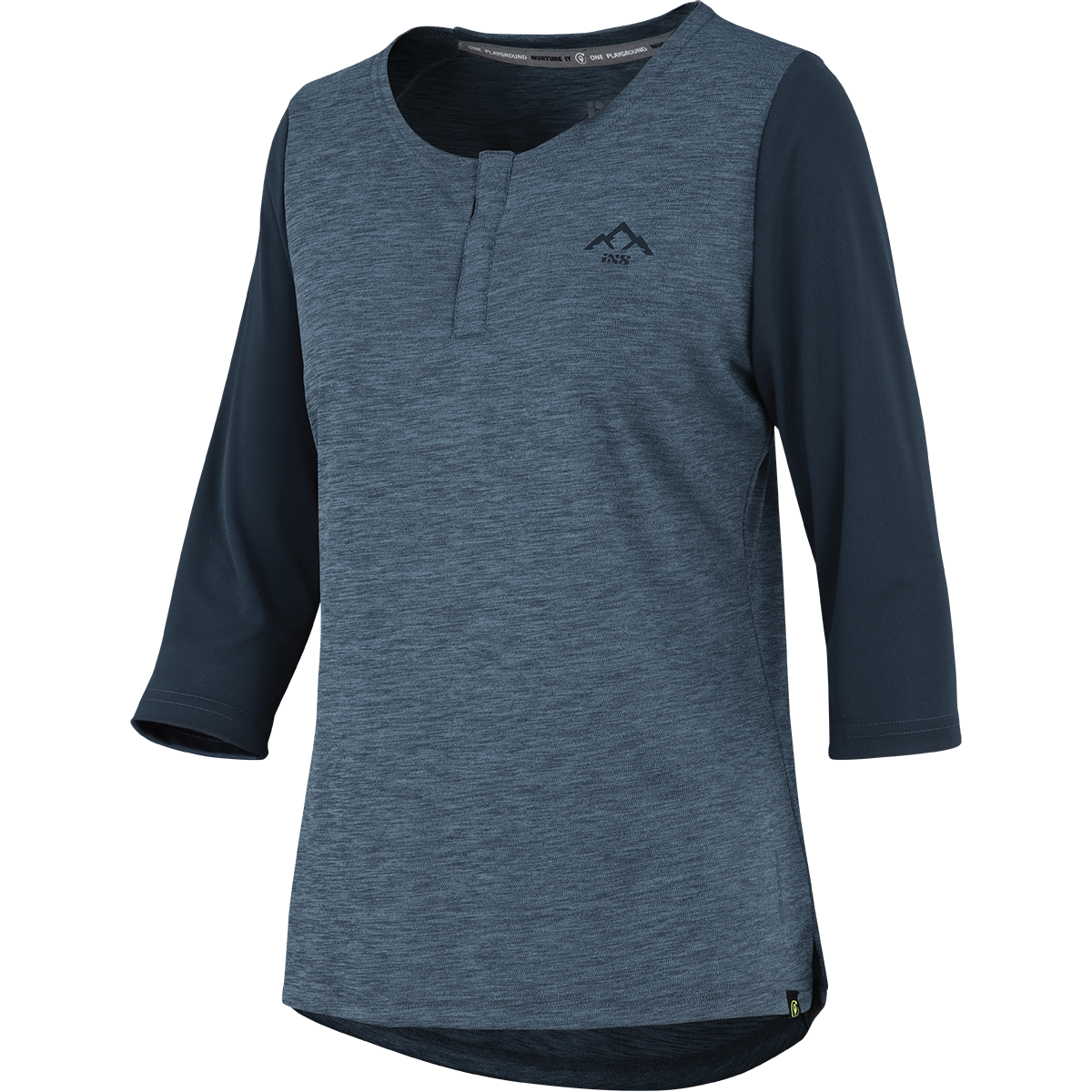 Carve X Women Henley - Storm-Marine iXS