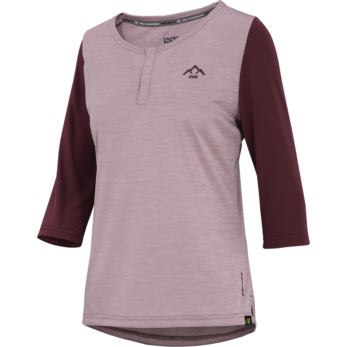Carve X Women Henley - Taupe-Raisin iXS