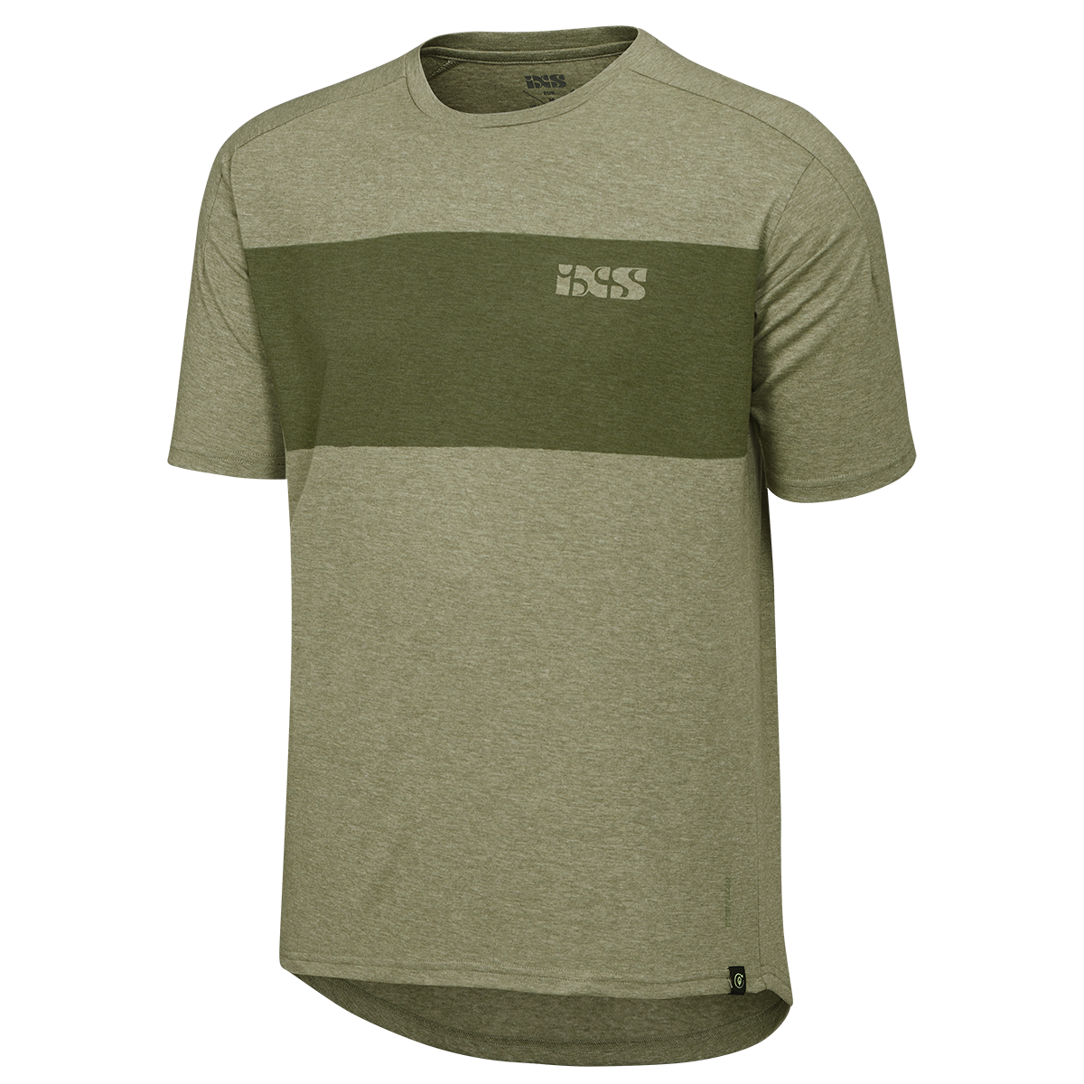 Flow Censored Kids Tech Tee - olive iXS