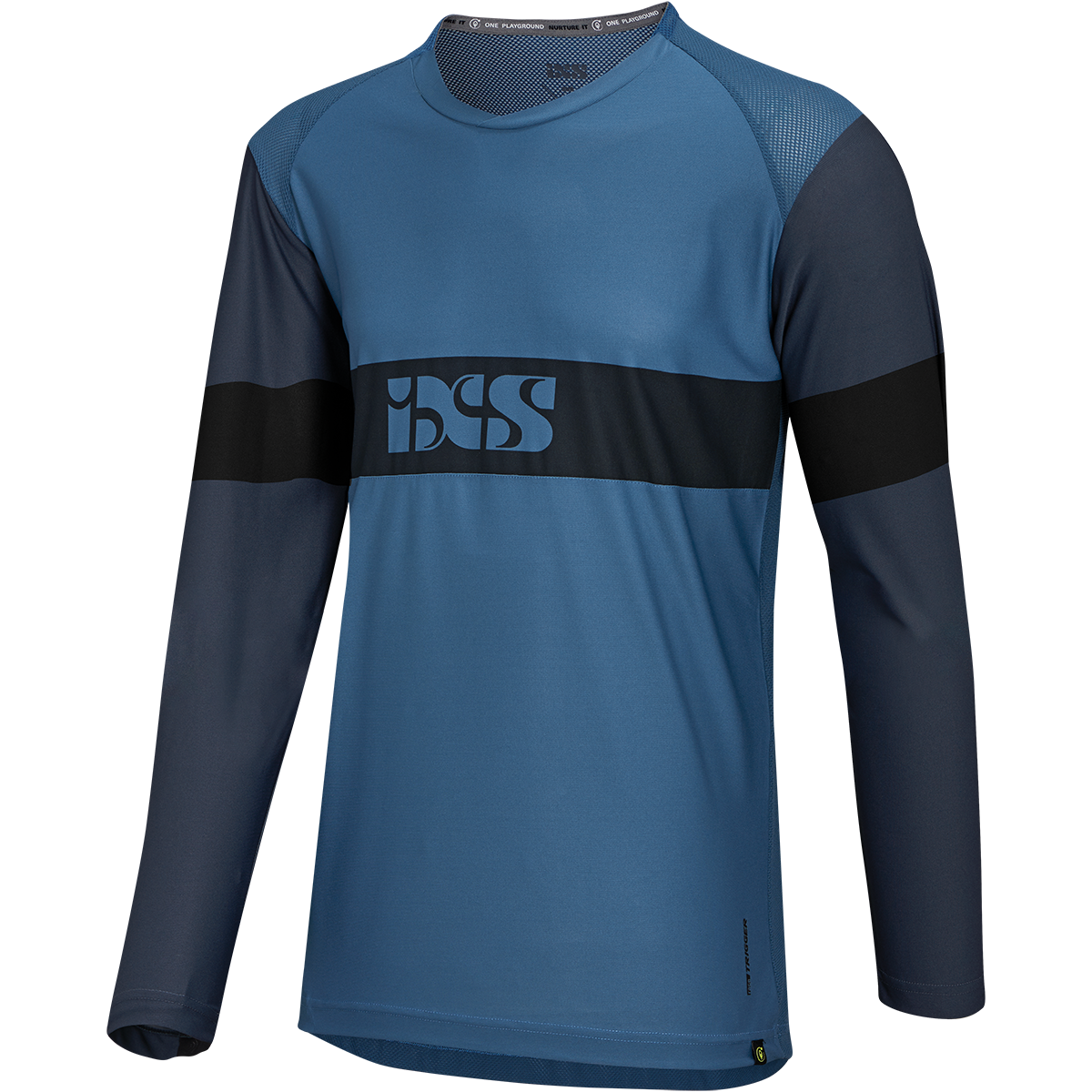 Trigger EVO Long Sleeve Jersey - Storm-Marine iXS