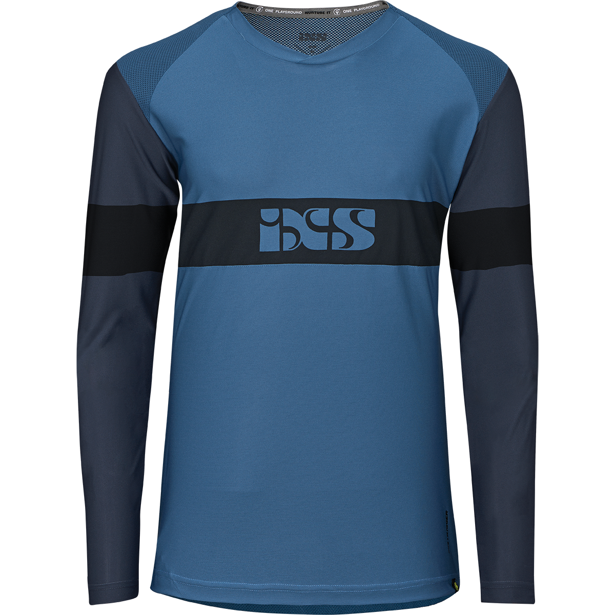 Trigger EVO Long Sleeve Jersey - Storm-Marine iXS