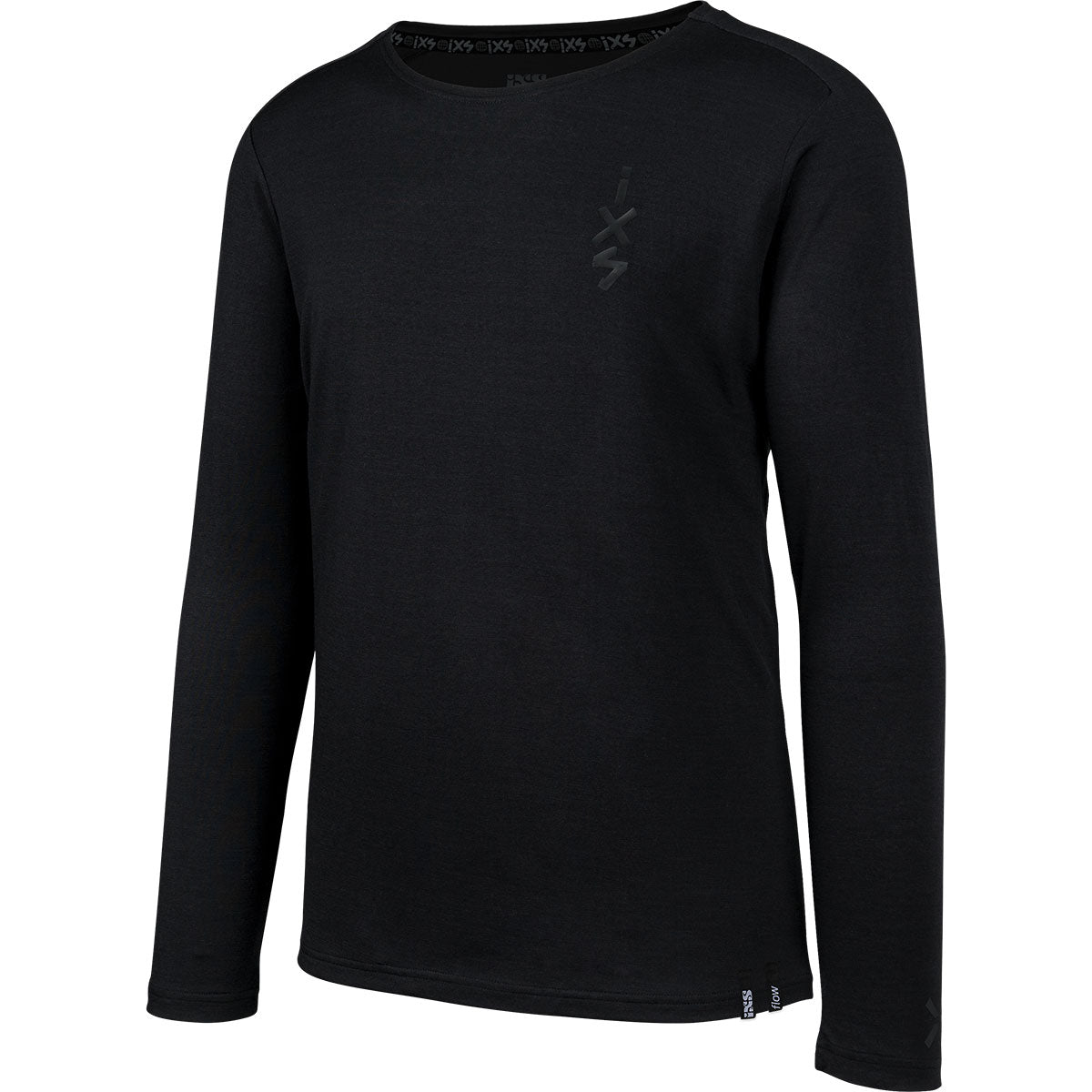 Flow Merino longsleeve Jersey - black iXS