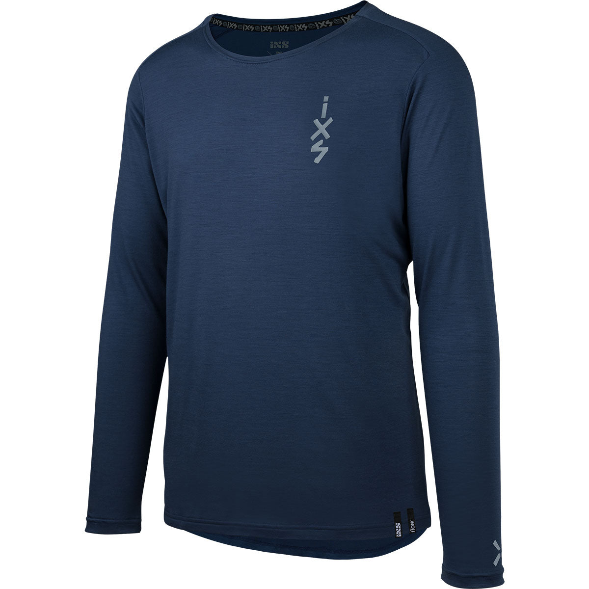 Flow Merino longsleeve Jersey - Marine iXS