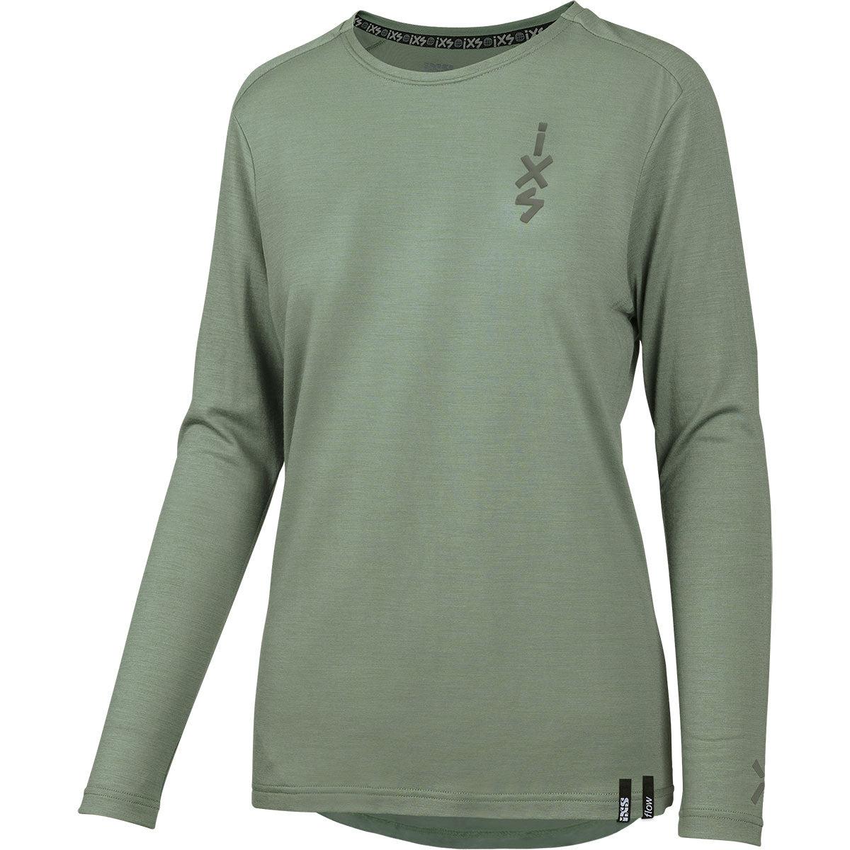 Women's Flow Merino long sleeve jersey - Sage iXS
