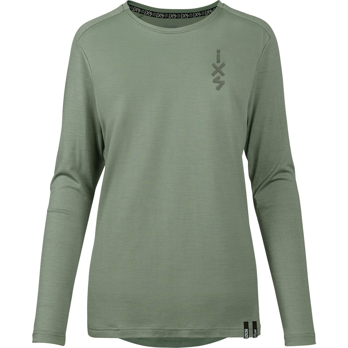 Women's Flow Merino long sleeve jersey - Sage iXS