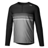 Flow Lite 1.0 Henley - schwarz-graphit