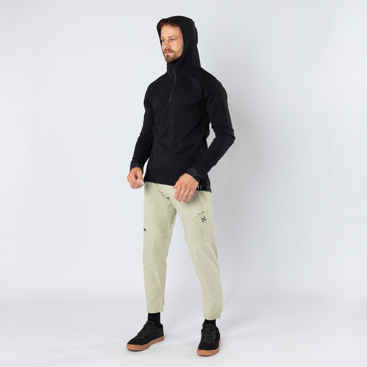 Carve 1.0 Hooded Jersey - schwarz