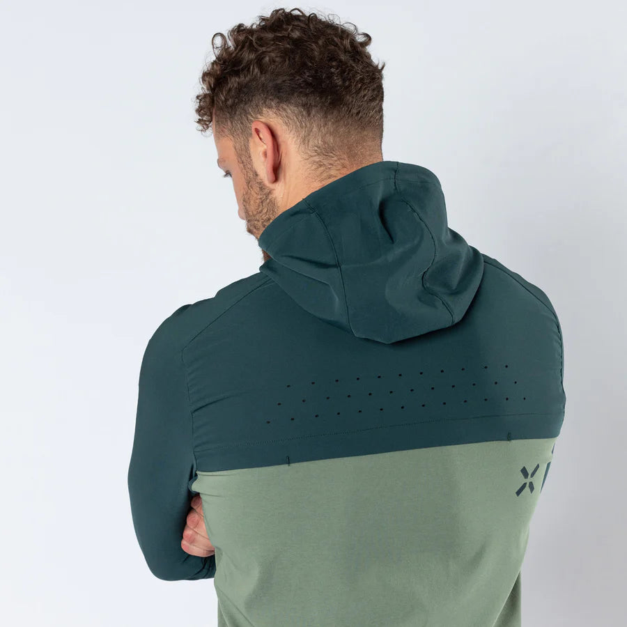 Carve 1.0 Hooded Jersey - duckgreen-sage
