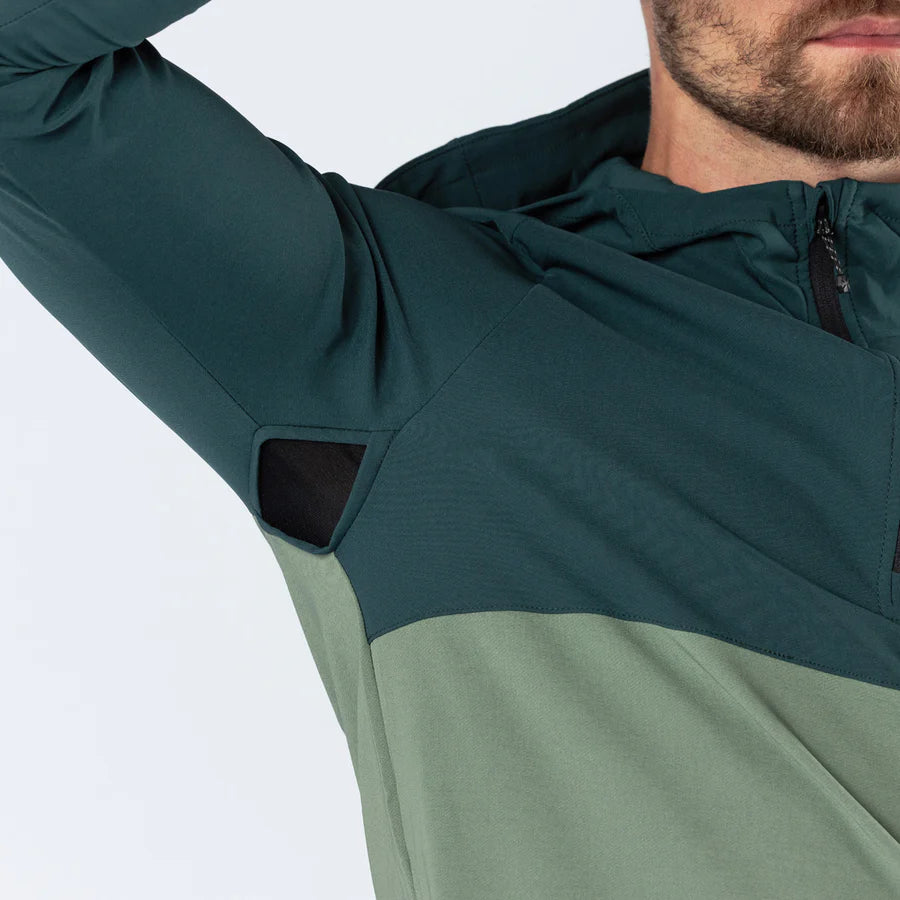 Carve 1.0 Hooded Jersey - duckgreen-sage