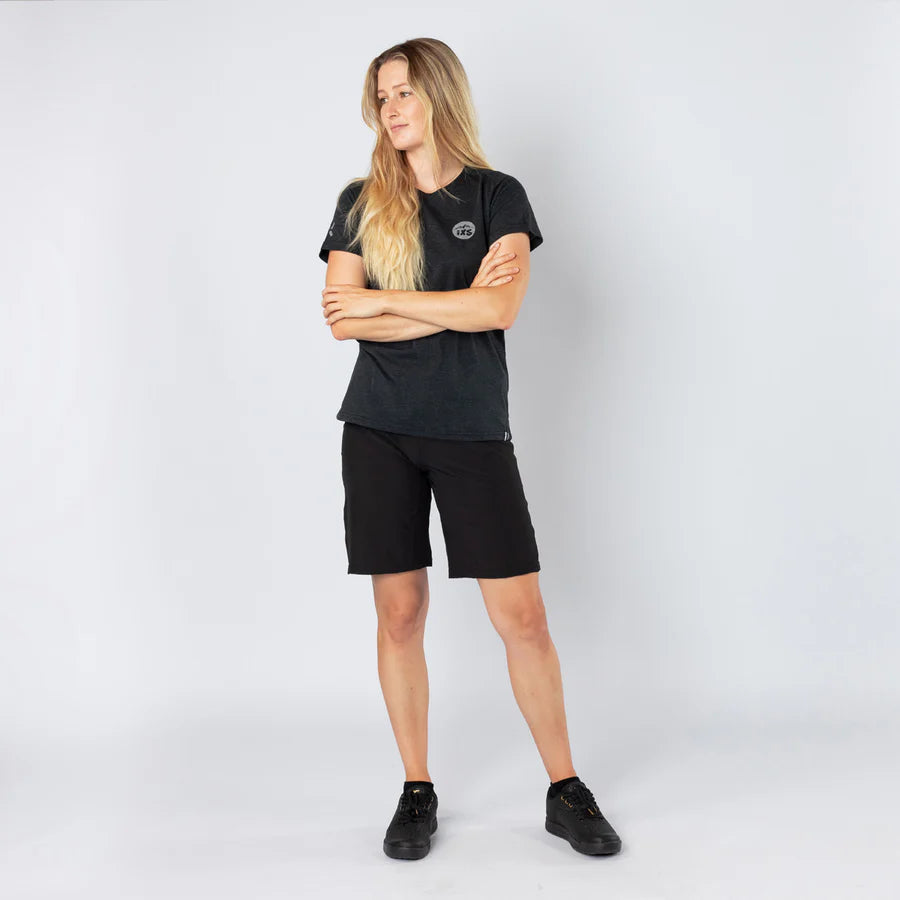 Damen Flow 1.2 Tech Tee schwarz