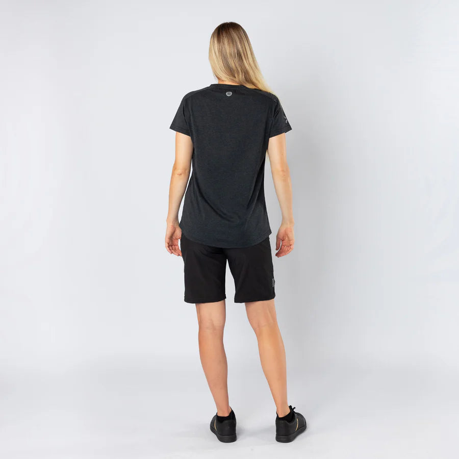 Damen Flow 1.2 Tech Tee schwarz