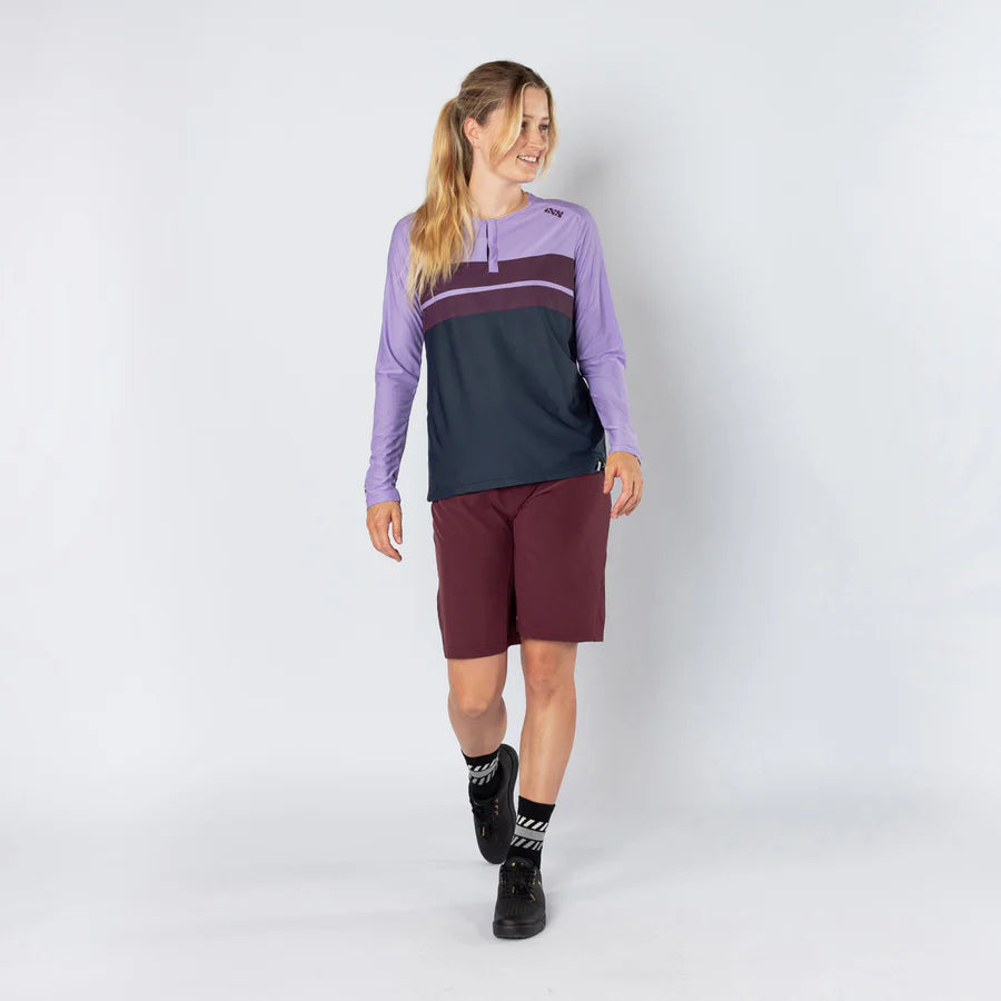 Damen Flow Lite 1.0 Henley - lavender-marine