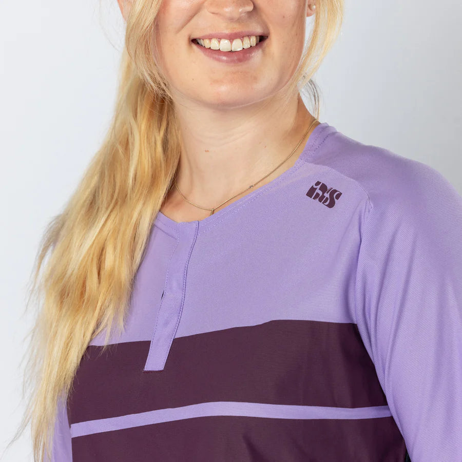 Damen Flow Lite 1.0 Henley - lavender-marine