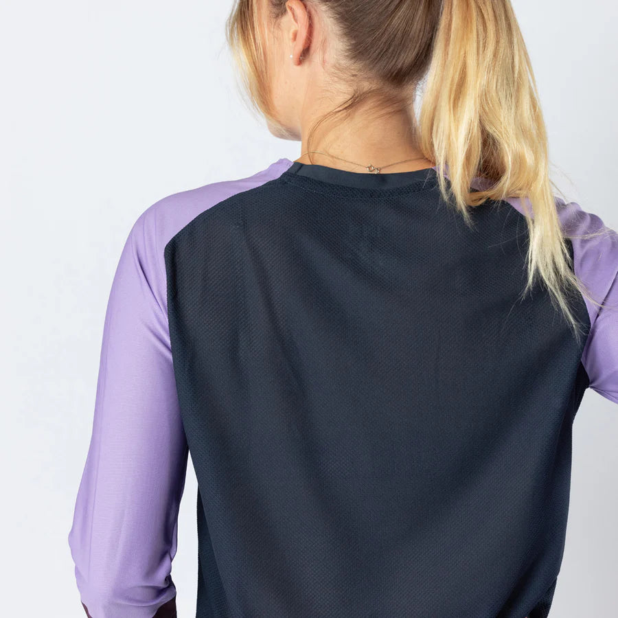 Damen Flow Lite 1.0 Henley - lavender-marine