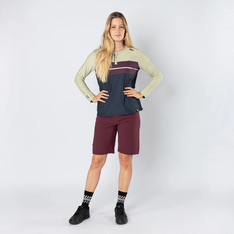 Damen Flow Lite 1.0 Henley - sand-marine